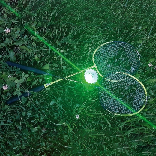 Talbot-Torro Magic Night LED Badminton Shuttlecocks, 3 pcs