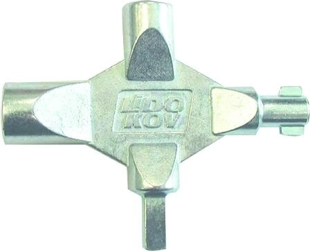Multi-purpose four-sided key LK1