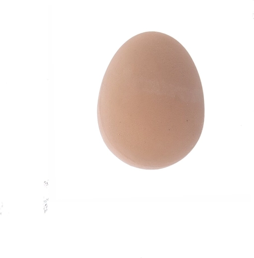 Egg-shaped bouncy ball, plastic (UH), diameter 6 cm