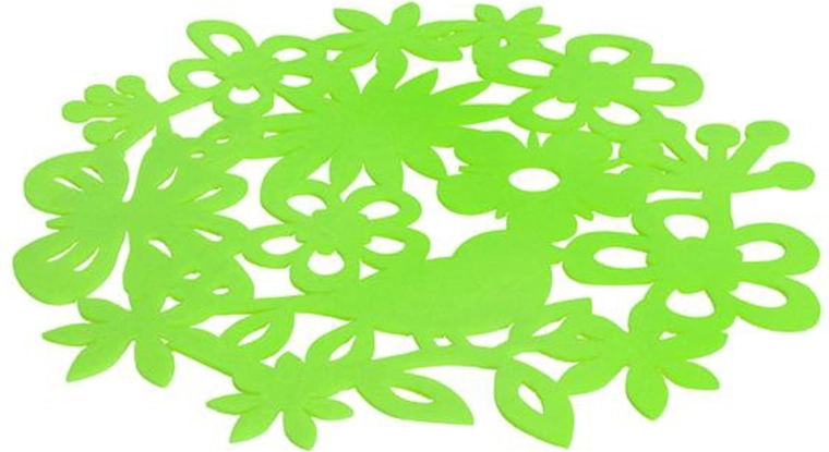 Easter round felt placemat 36 cm – assorted colors