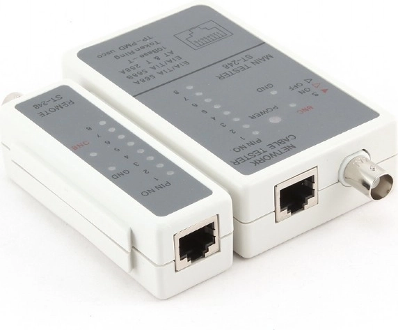 RJ45 and RG-58 Cable Tester