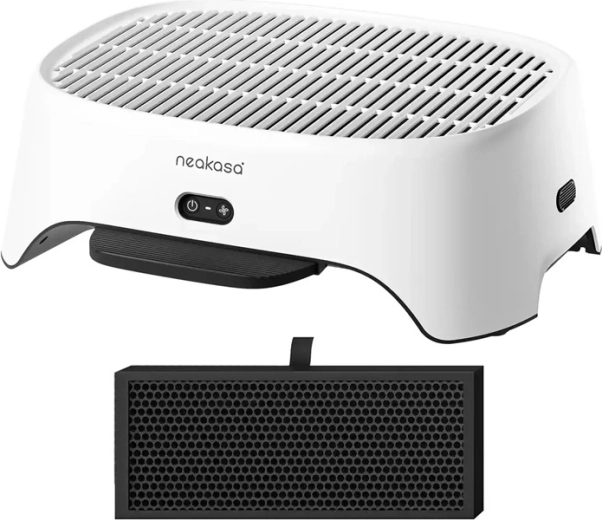 Neakasa AirStep step for a cat litter box with odor absorber