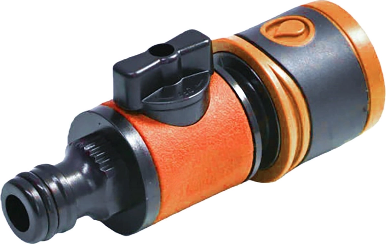 Quick connector with Soft valve
