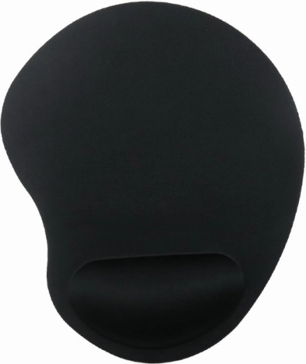 Ergonomic Gembird Mouse Pad Black