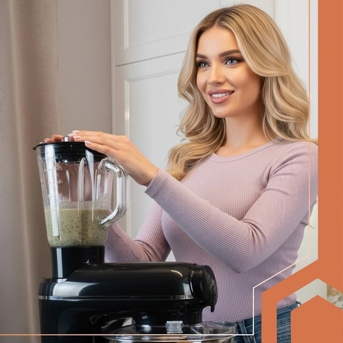 1,5 l stiklinis blenderis kokteiliams ir sriuboms