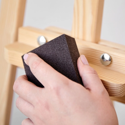 For edges, corners, and wood
