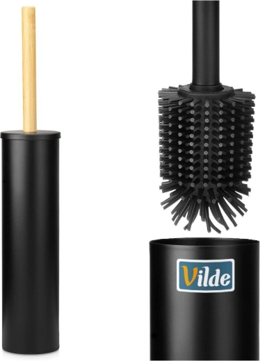 Silicone bristles for easy maintenance
