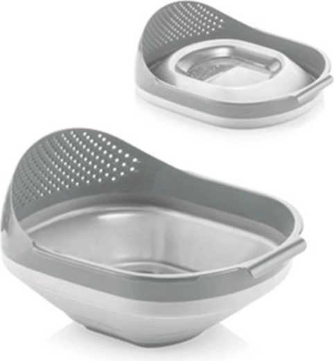 Kitchisimo Foldable Rice Strainer 27.5 × 23 cm
