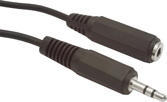 Stereo prailginimo kabelis Minijack M/F 3 m