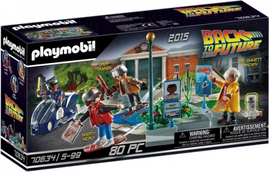 PLAYMOBIL BACK TO THE FUTURE II: persekiojimas ant hoverboardo