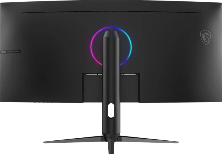 1500R curve and gaming design with an RGB element