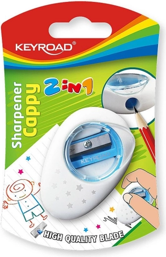 KEYROAD Cappy 2-in-1 Sharpener with Eraser