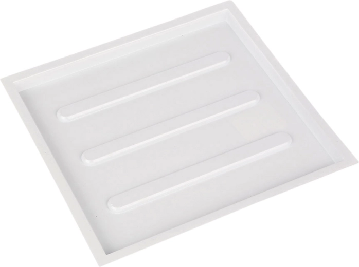 Metpol white drip tray 28 × 26 cm for a dish drying rack