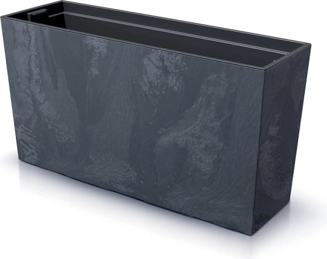 URBI CASE Planter Box Concrete Effect M with Insert 77 cm Anthracite