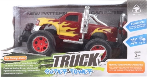Visureigis RC automobilis 1:16, raudonas