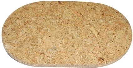 Kamštinės ovalios stalo padėkliukai 29 × 19 cm, rinkinys 6 vnt.