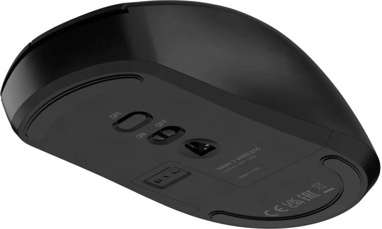 Wireless freedom at 2.4 GHz and paired USB receiver
