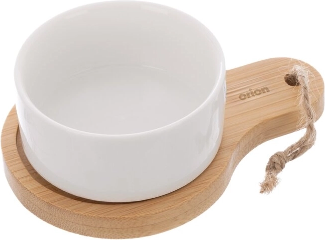 Practical set for serving dips and snacks