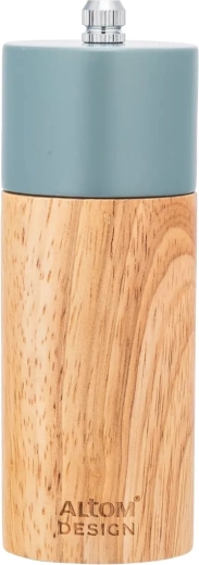 Wooden Spice Grinder, Sage Green, 5 × 14 cm