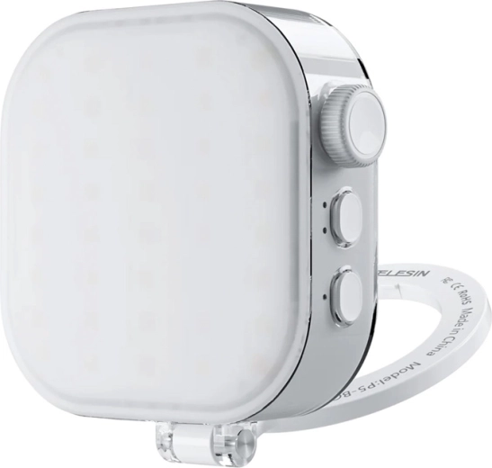 TELESIN Ice Cube selfie light with phone holder