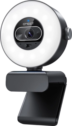 Internetinė kamera EMEET SmartCam S600L 4K su žiedine šviesa