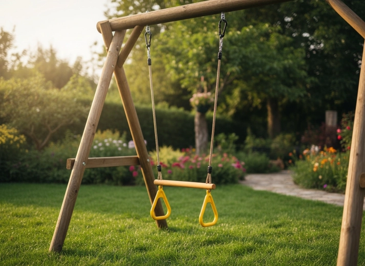 Sturdy wooden bar for a natural grip