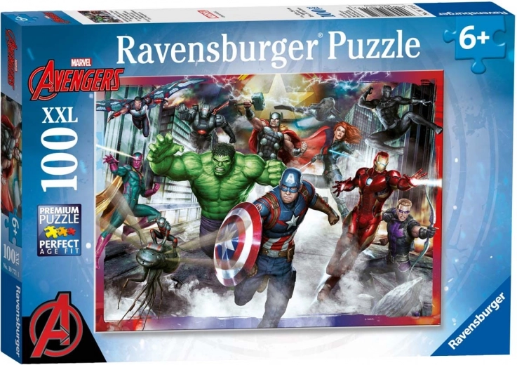 Ravensburger dėlionė Avengers Assemble 100 dalių
