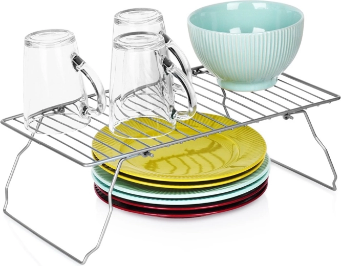 Foldable metal kitchen shelf 37 × 21 × 13.5 cm