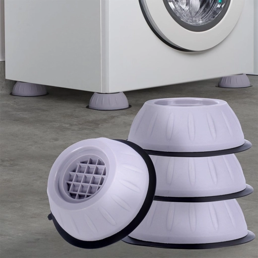 Stabilumas ir mažiau triukšmo skalbiant