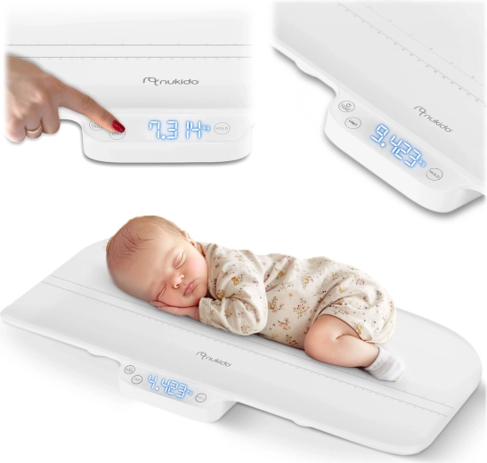 NUKIDO electronic baby scale with high precision