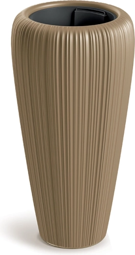 Orobo Flower Pot in Caramel, 39.5 cm