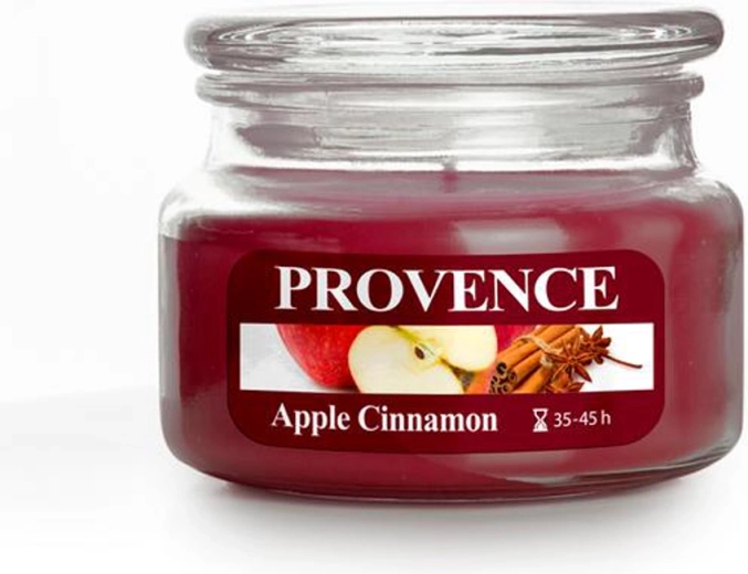 Scented Candle in Glass PROVENCE Apple and Cinnamon 45 Hours