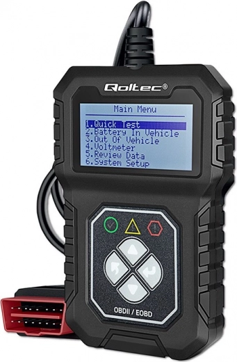 Skaitmeninis diagnostinis testeris OBDII EOBD 8V–25V