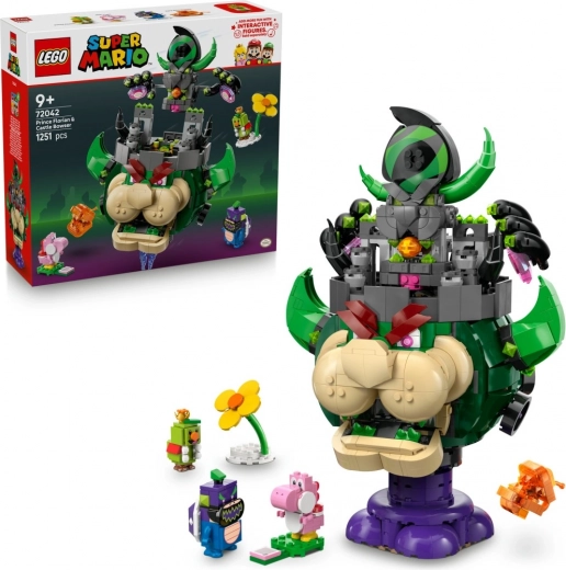 LEGO® Super Mario™ 72042 Princas Florianas ir Bowserio pilis