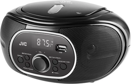Portable JVC CD & USB Radio