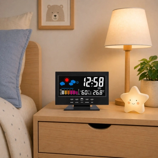 Temperatūros ir drėgmės matavimas sveikam klimatui