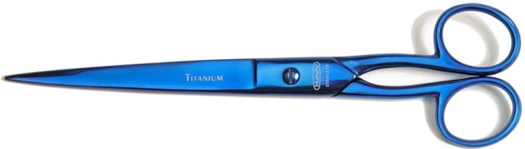 Titanium scissors 20 cm for professional and home use