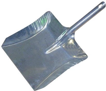 Metal dustpan made of galvanized sheet 0.7 mm