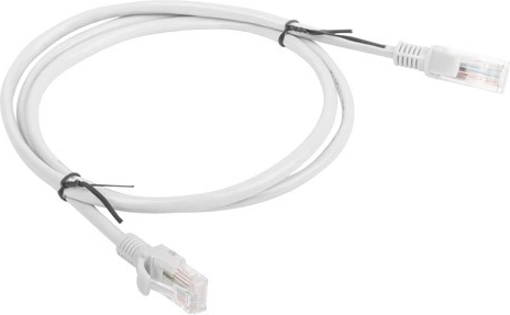 Cat5e UTP network patch cable 1 m gray