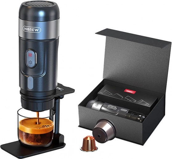 HiBREW 3-in-1 Portable Coffee Maker with Case (80 W)