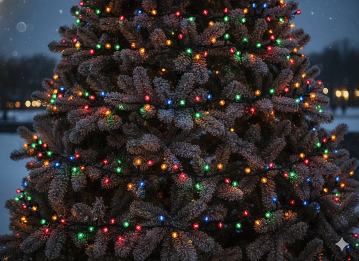 LED kalėdinė šviesos girlianda Cherry ball 200 LED multicolor, 16 m + 3 m