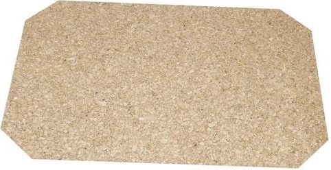 Stačiakampiai kamštiniai padėkliukai 29 × 19 cm, 6 vnt. rinkinys