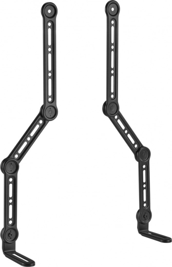 Universal VESA soundbar mount, black, load capacity 15 kg