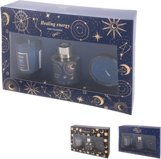 Gift Set: Moon Diffuser and Candle (3 variants)