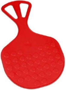 Plastikinė rogutė Mrazík 58 × 35 cm – Raudona