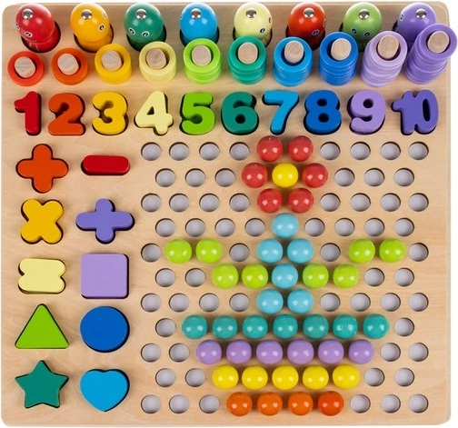 Edukacinis žaidimas: skaičiai, formos ir matematikos pagrindai