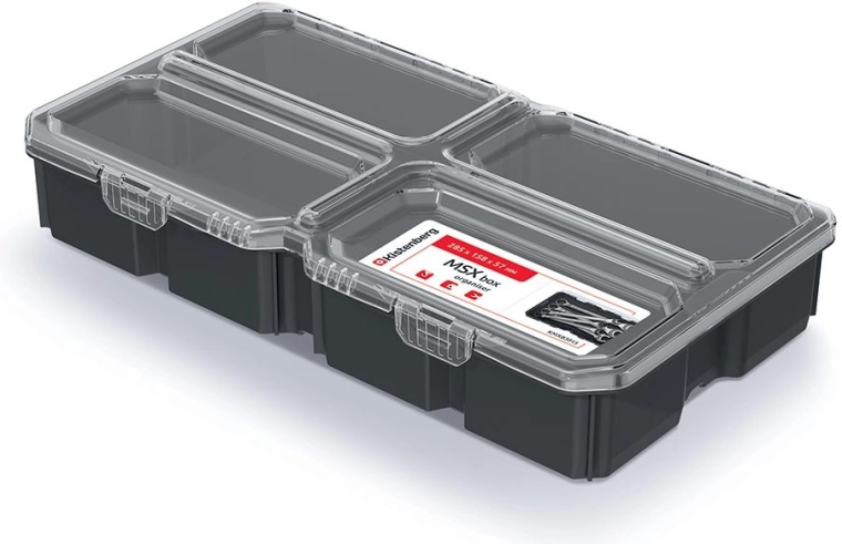 Prosperplast MSX Box Organizer for Screws and Small Accessories