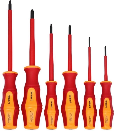 Insulated Electric Screwdriver Set 6‑piece VDE 1000 V