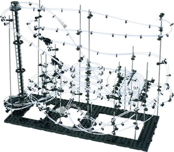 SpaceRail marble run level 8 (40 m)