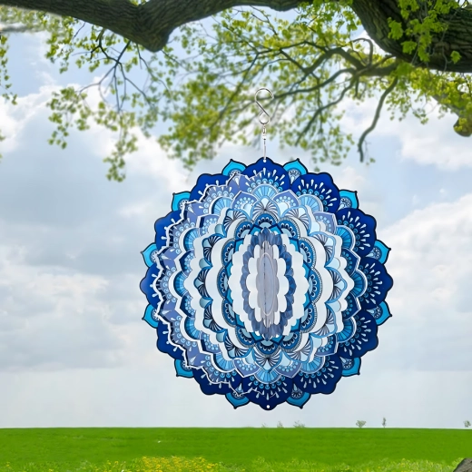 Enchanting 3D mandala effect
